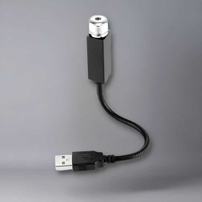 Star Lamp USB Car Star Ceiling Light (Red)