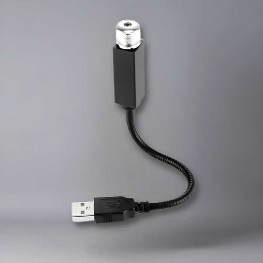 Star Lamp USB Car Star Ceiling Light (Red)