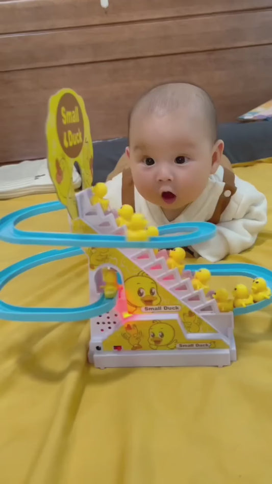 Duck Track Toy for Kids - Small Duck Climbing